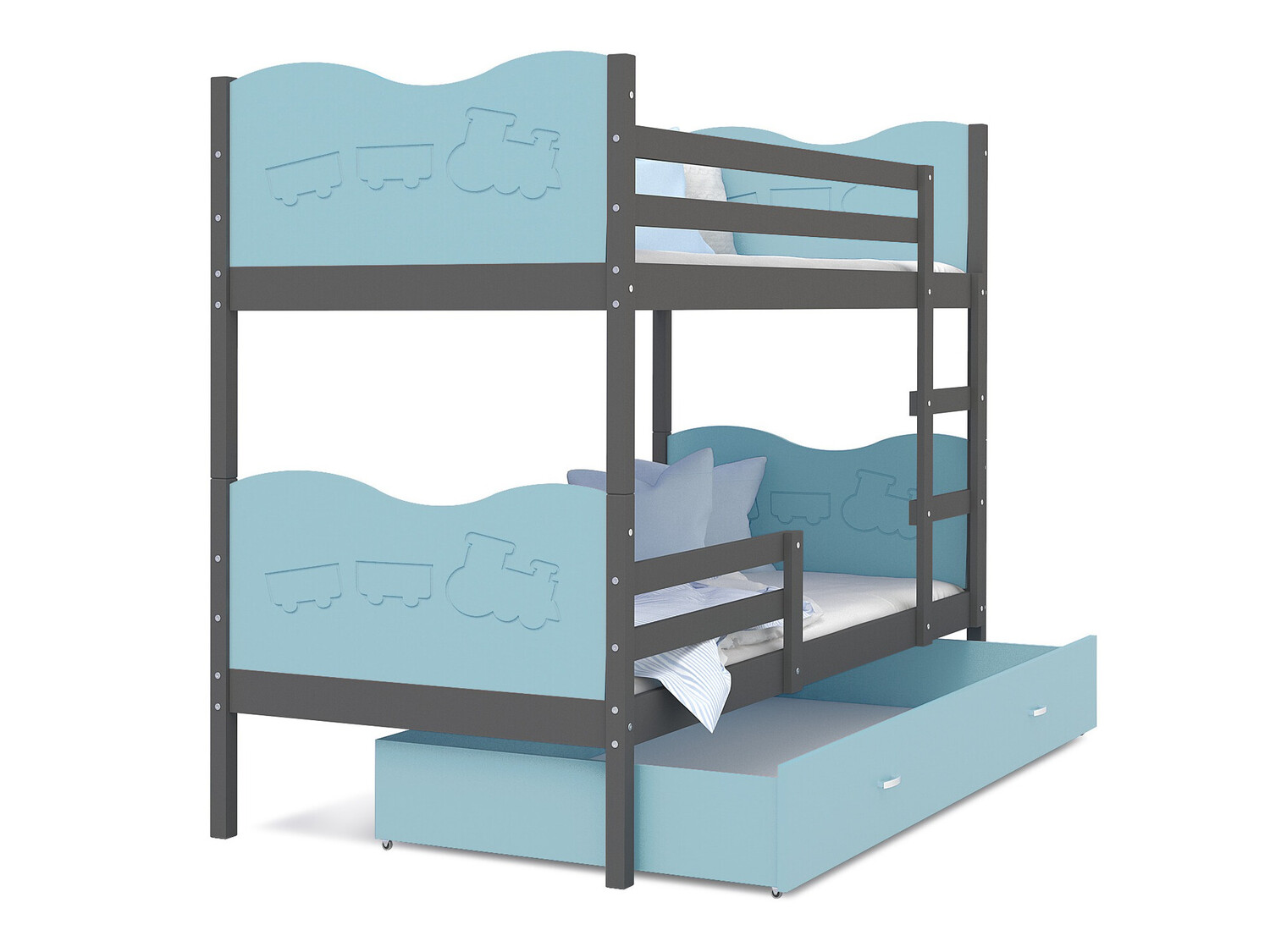 Stapelbed Aurora 111 (Grijs)