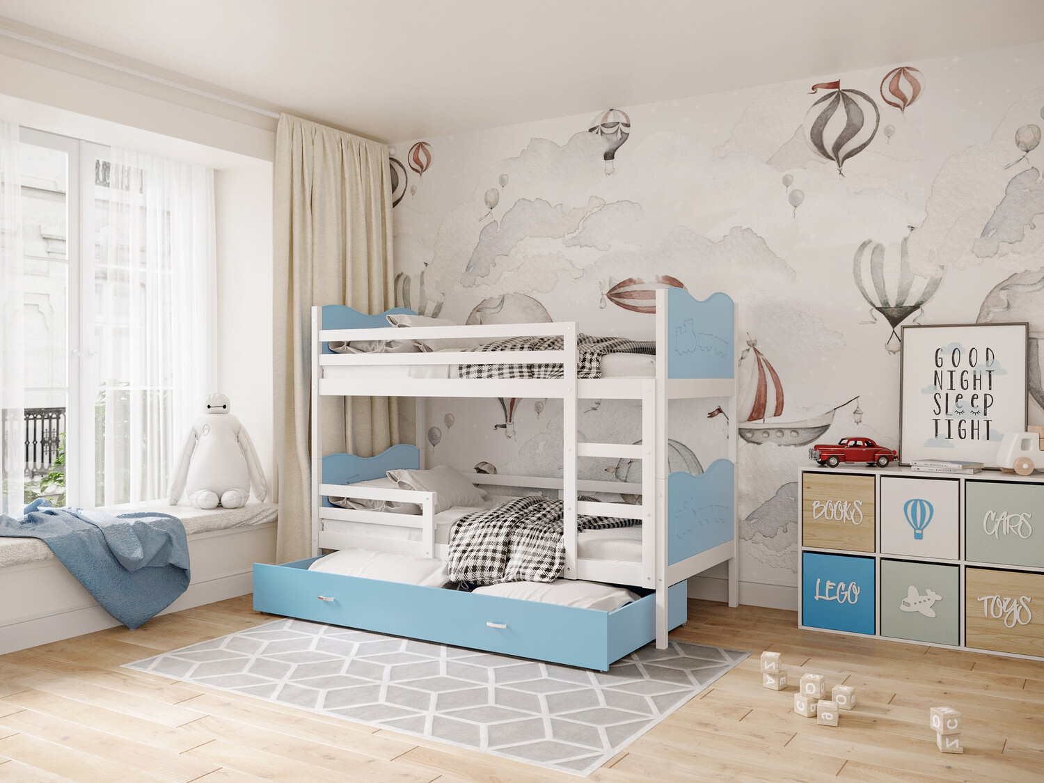 Stapelbed Aurora 111 (Wit)