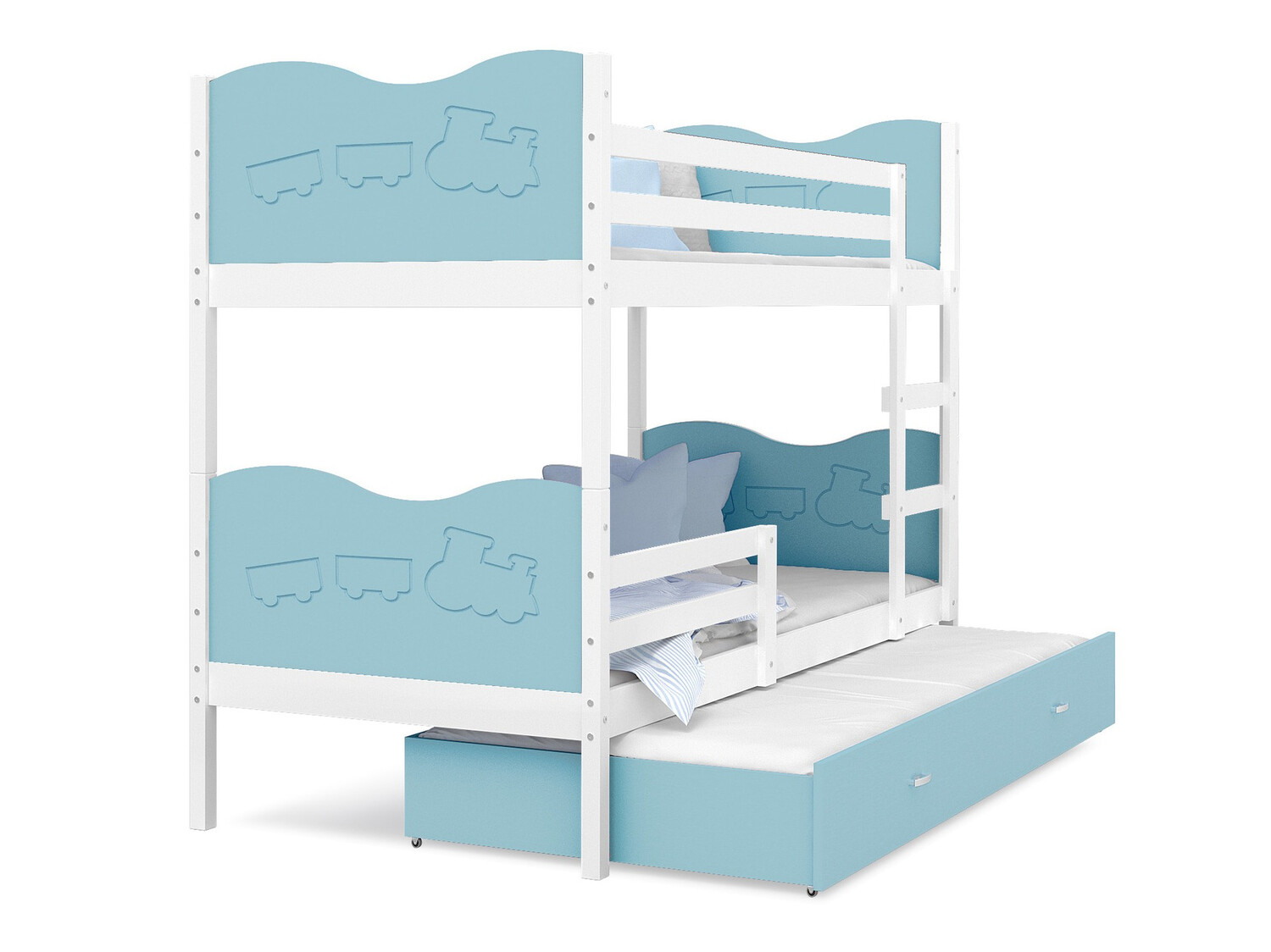 Stapelbed Aurora 112 (Blauw)