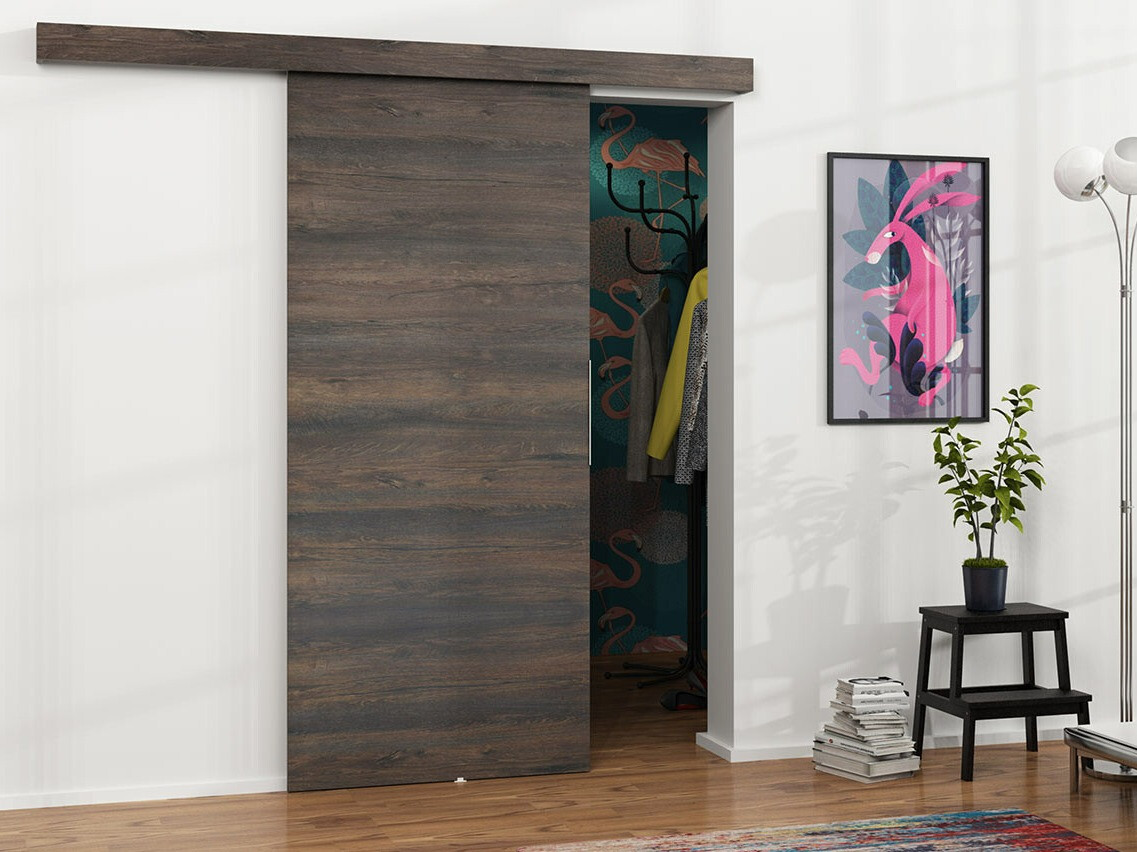 Schuifdeuren Dover 142 (Donker essen)