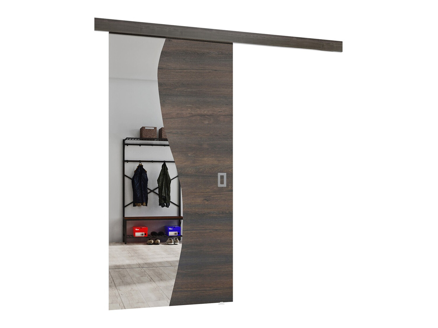 Schuifdeuren Dover 152 (Donker essen)