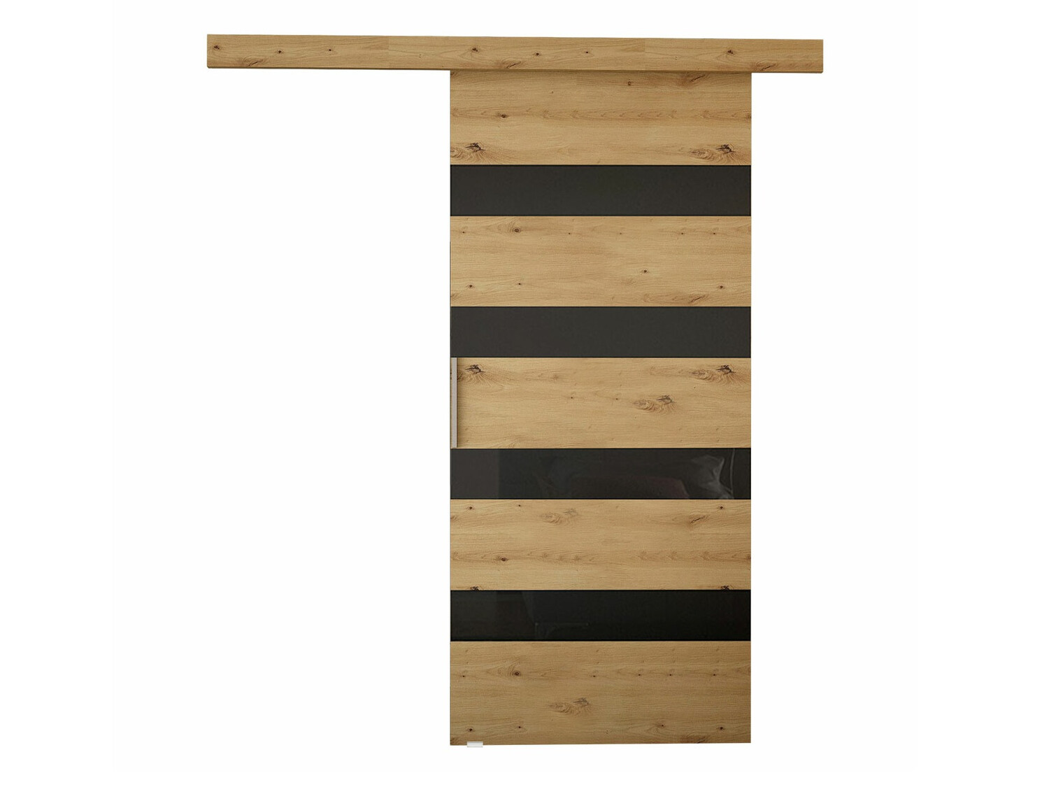 Schuifdeur Closico 179 (Artisan eiken + Zwart)