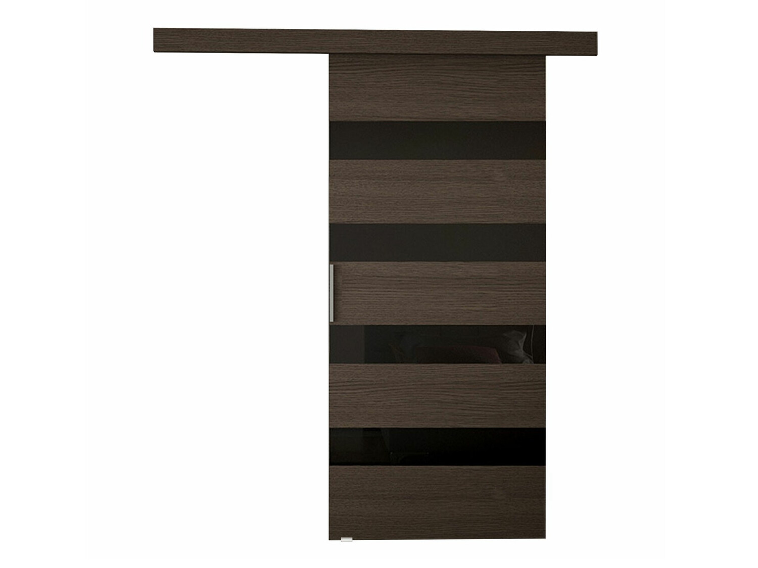 Schuifdeur Closico 179 (Bruin + Zwart)