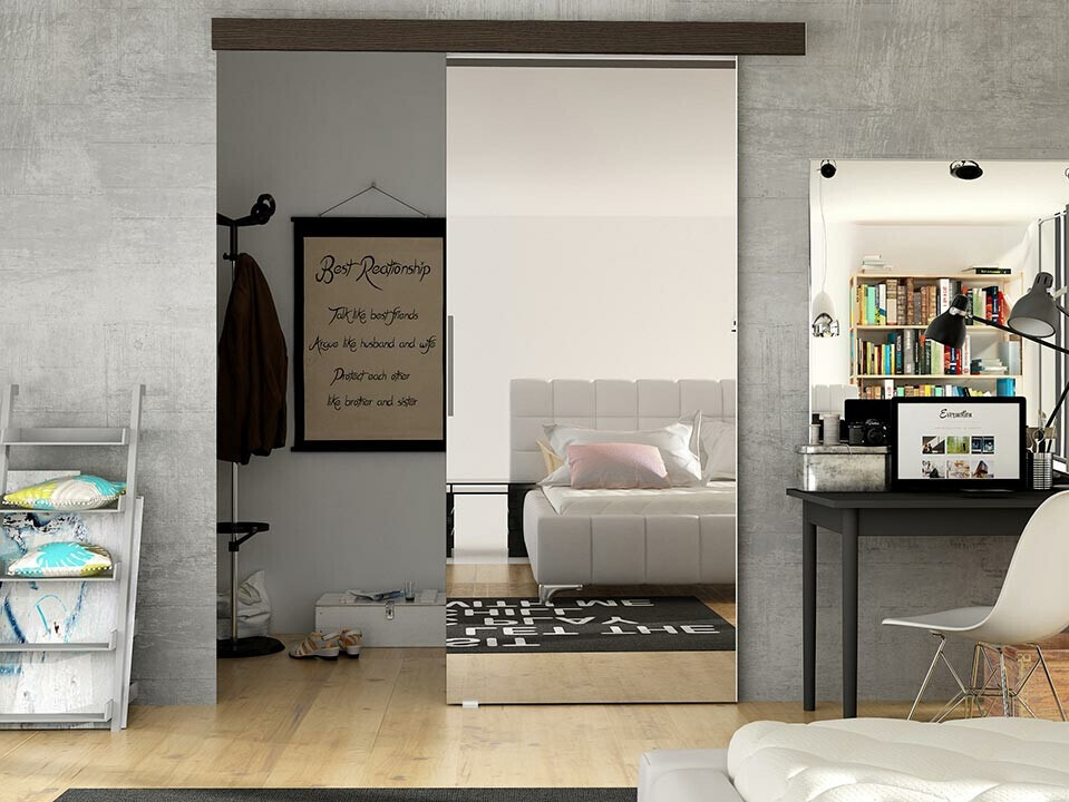 Schuifdeur Closico 182 (Bruin)