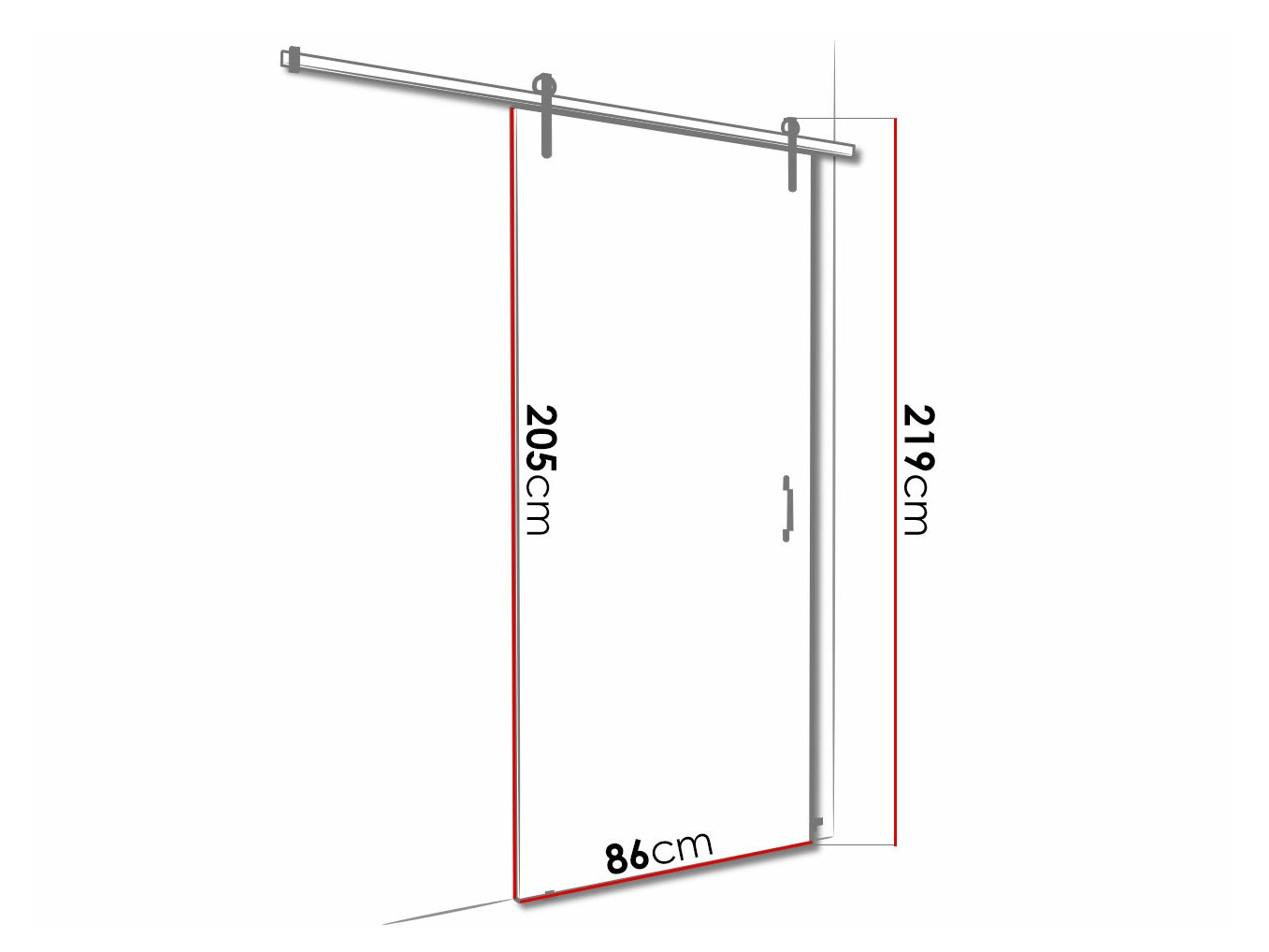 Schuifdeuren Dover 153 (Wit)