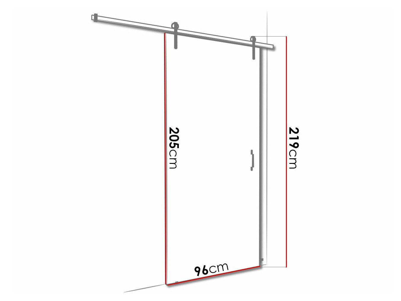 Schuifdeuren Dover 154 (Antraciet)