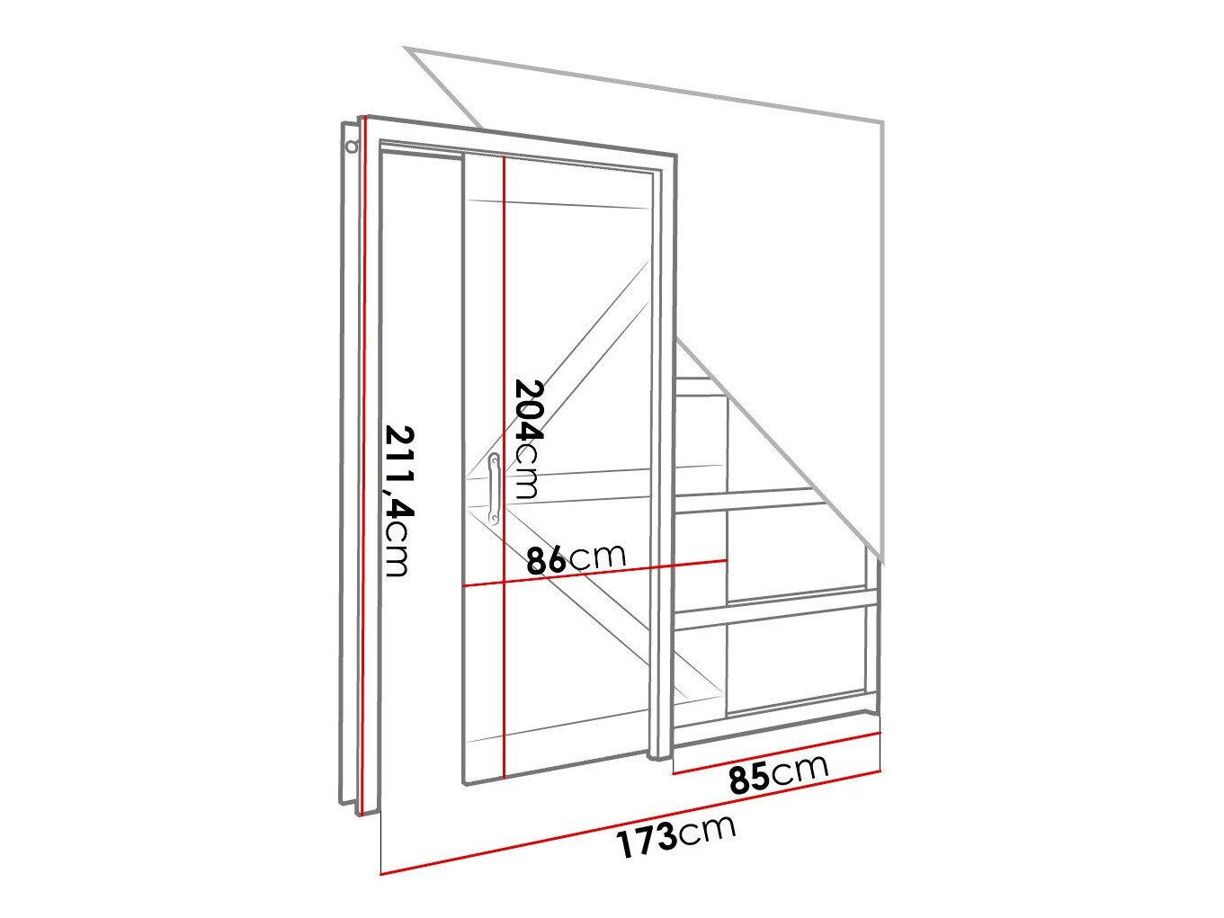 Schuifdeur Dover 177