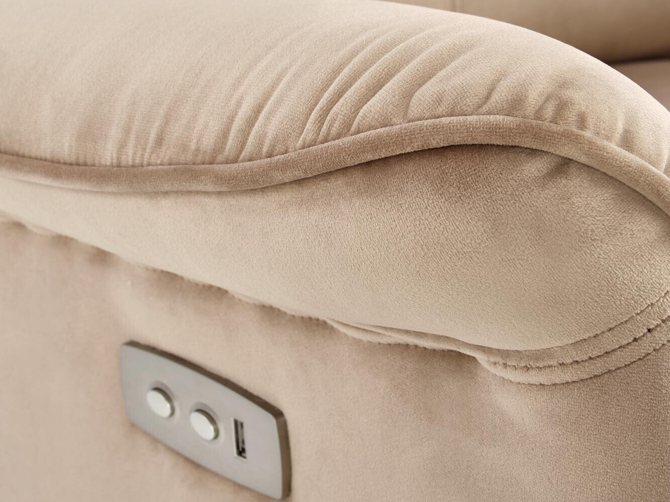 Relaxfauteuil Houston 1543 (Beige)