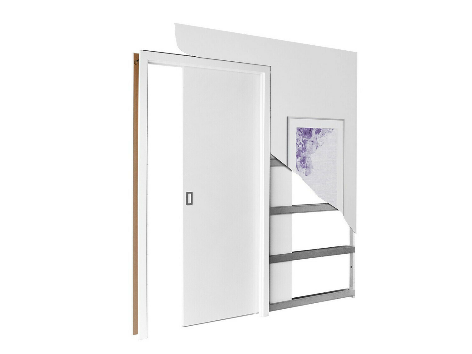 Schuifdeur Dover 185 (Antraciet)