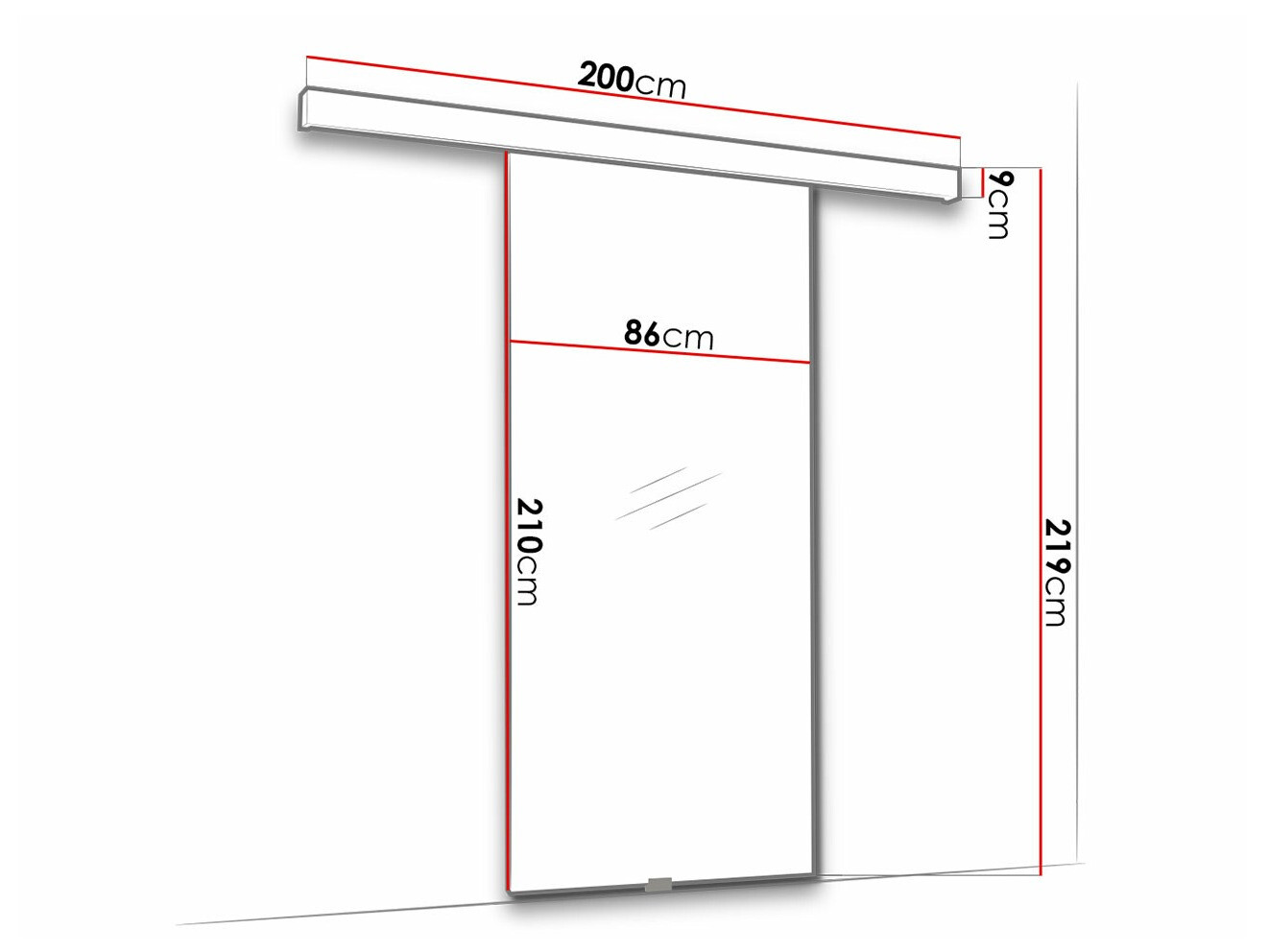 Schuifdeur Dover 190