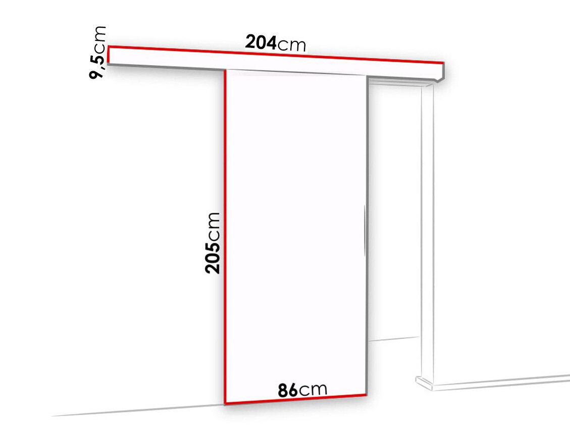 Schuifdeuren Dover 180