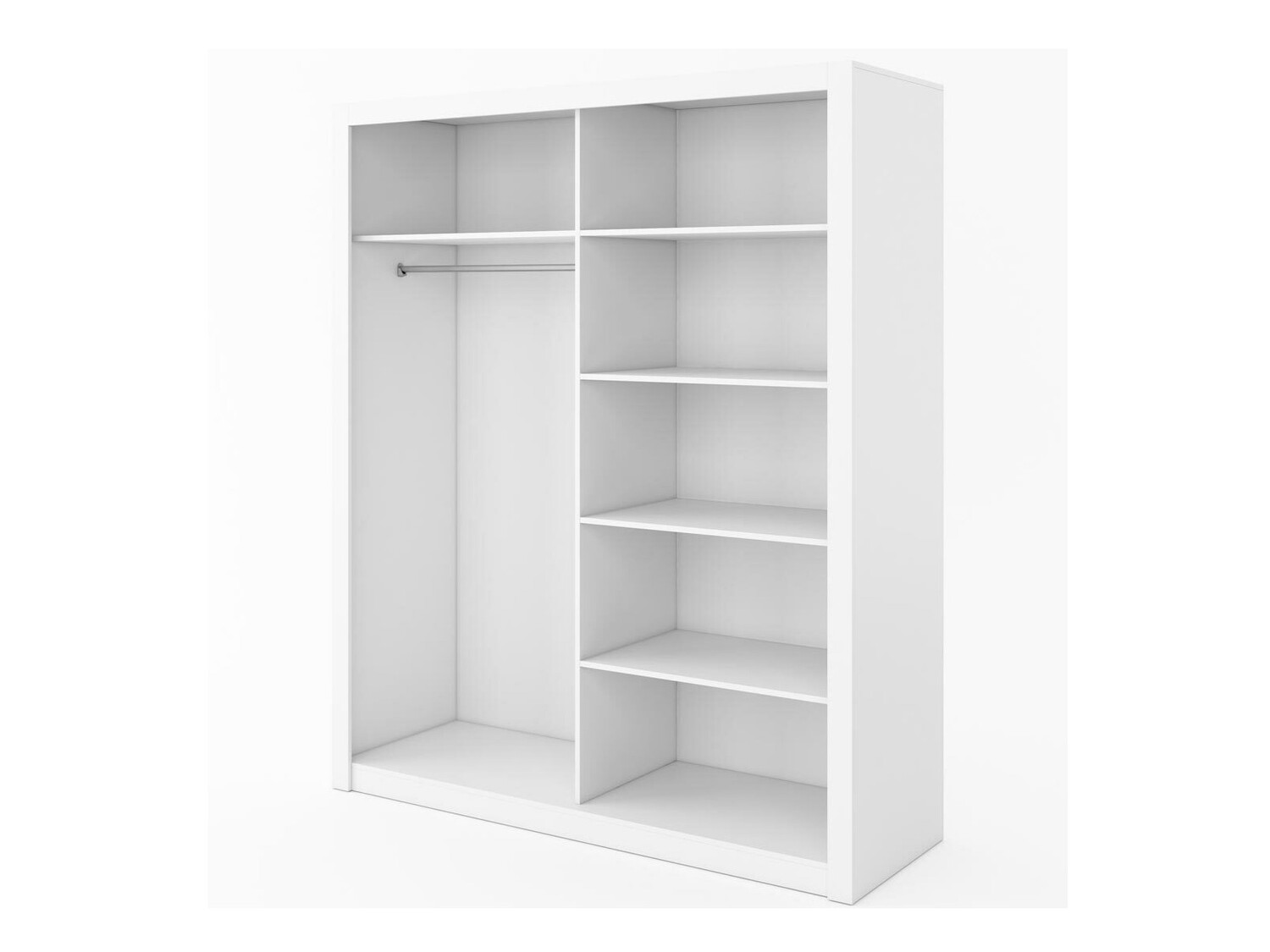 Kledingkast Cirdelu 103 (Wit)