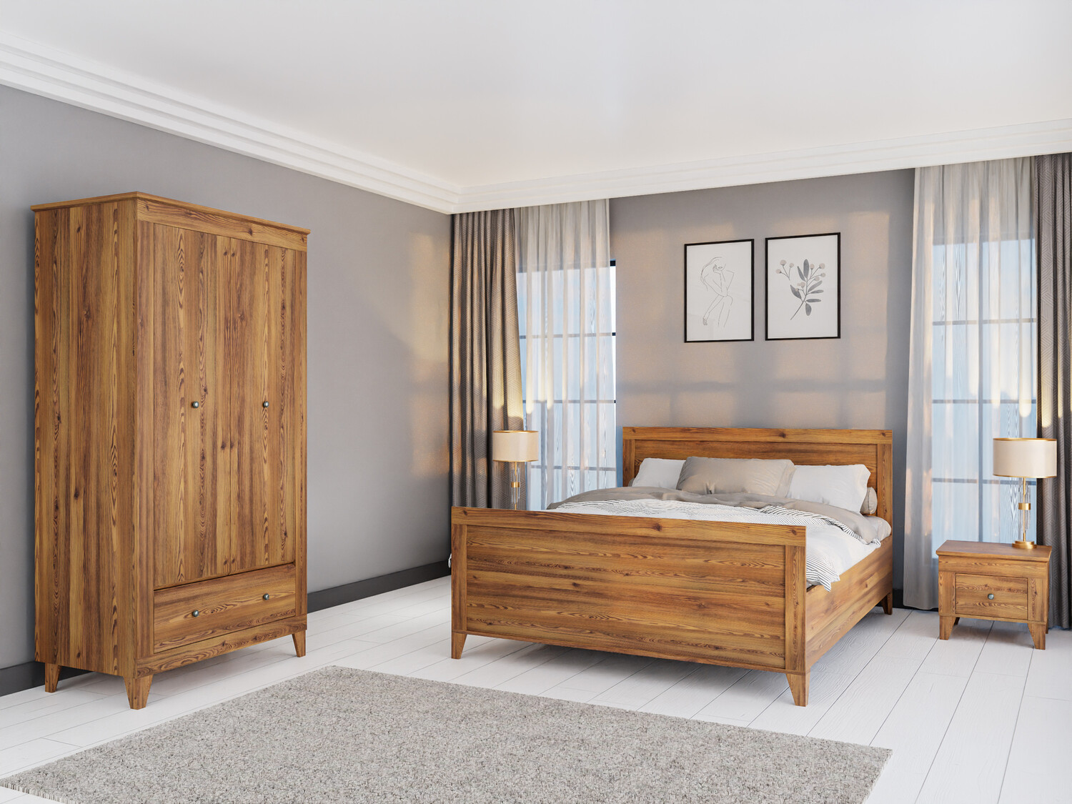 Slaapkamer set Lirmora 126