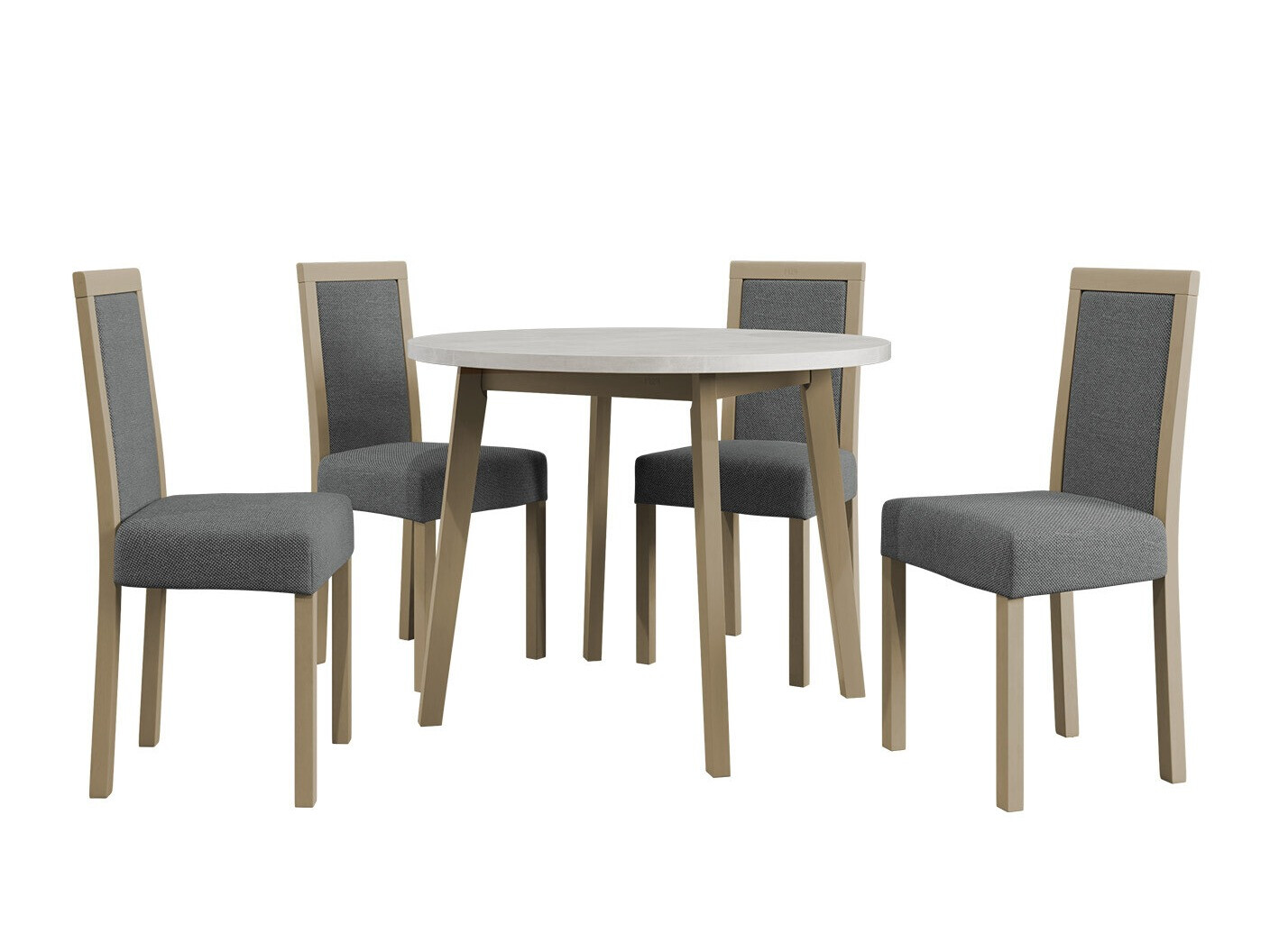 Eetkamerset Victorville 304 (Sonoma eik)