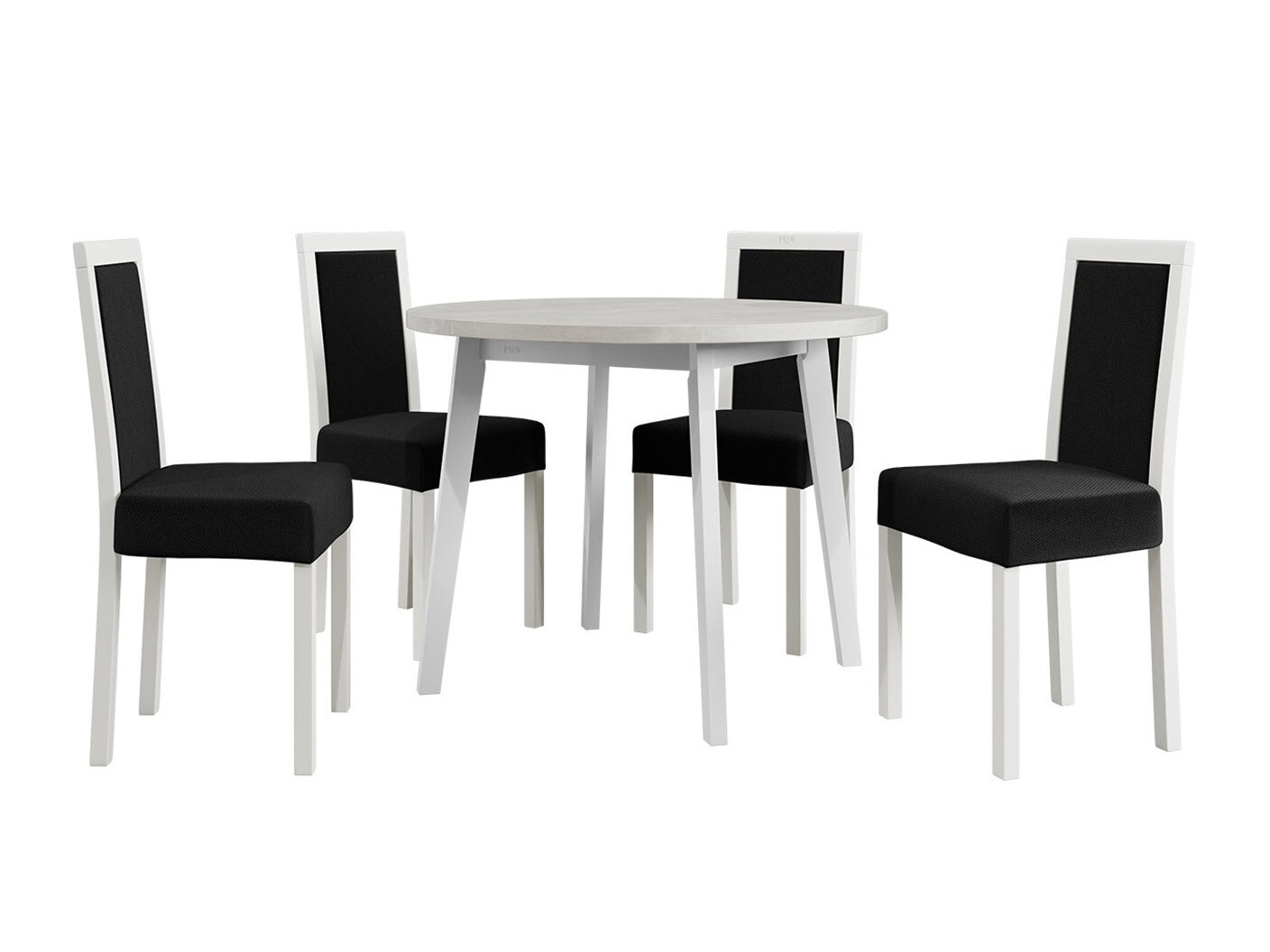 Eetkamerset Victorville 304 (Wit)