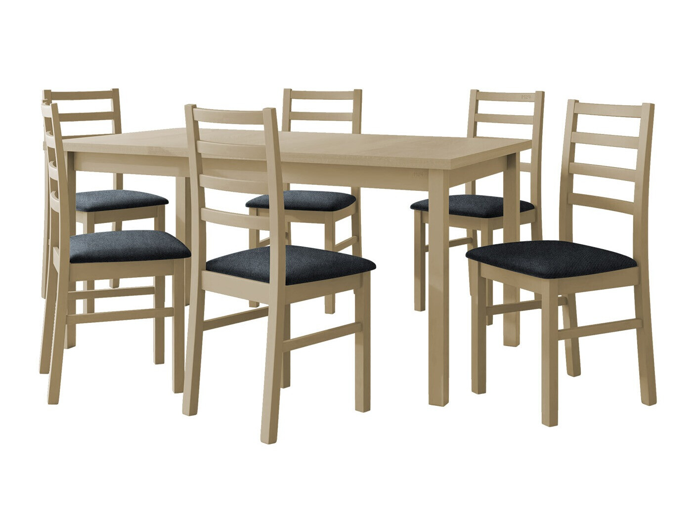 Eetkamerset Victorville 307 (Sonoma eik)