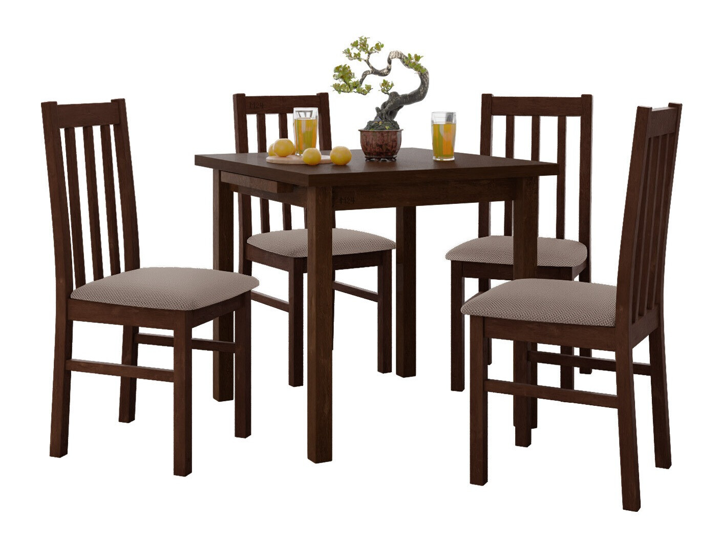 Eetkamerset Victorville 319 (Moer)