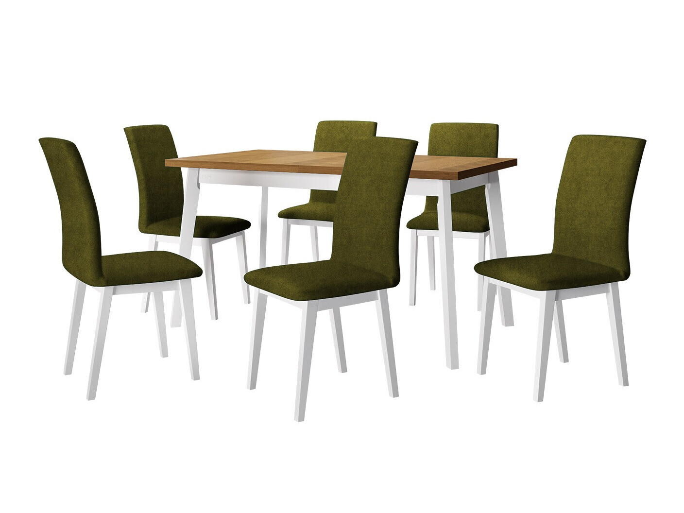 Eetkamerset Victorville 322 (Wit)