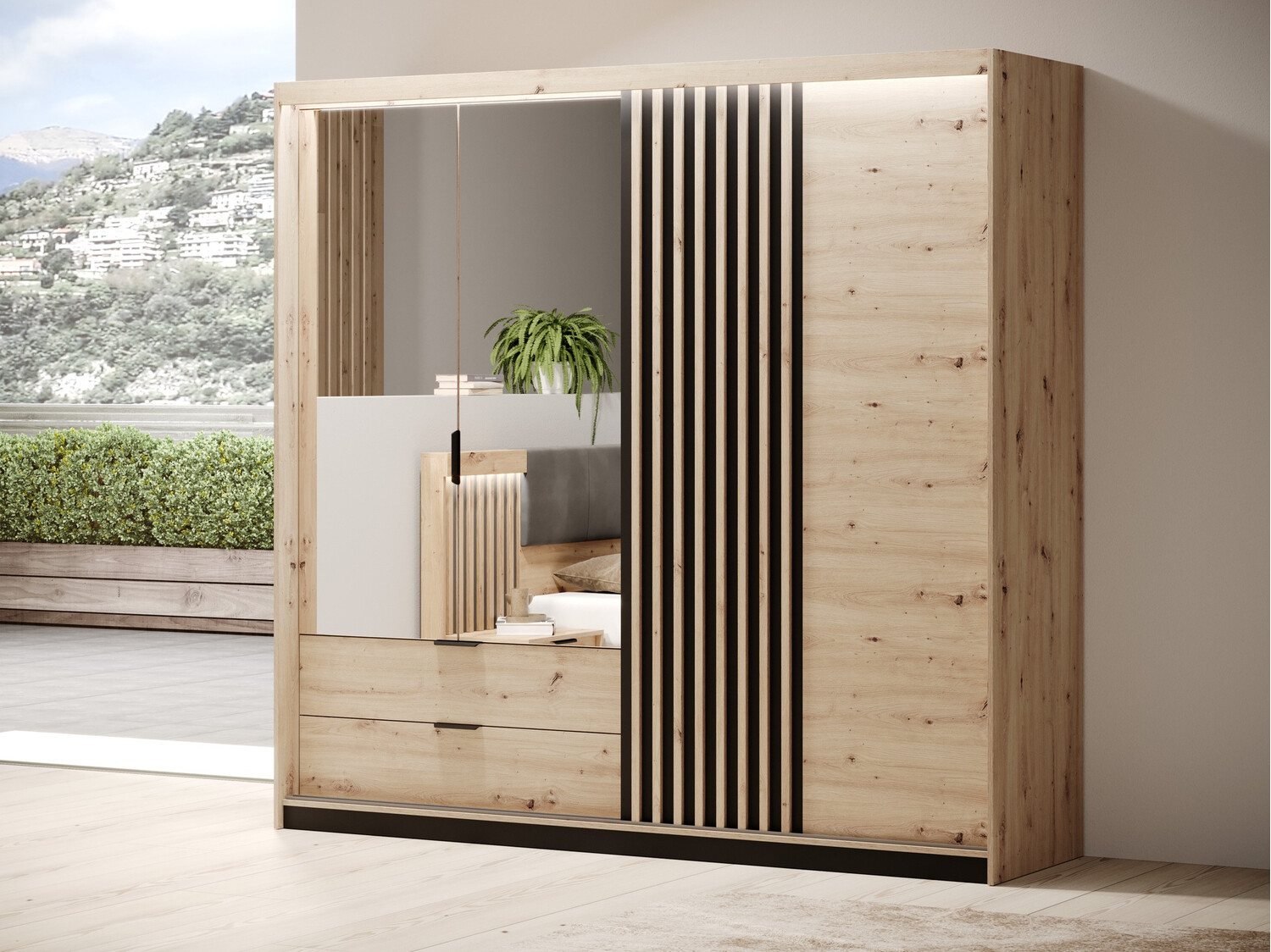 Kledingkast Lusone 100