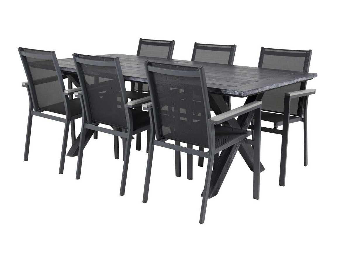 Tafel en stoelen set Dallas 2303