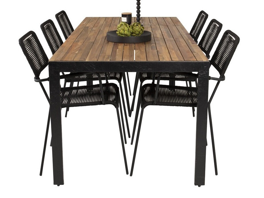 Tafel en stoelen set Dallas 2906