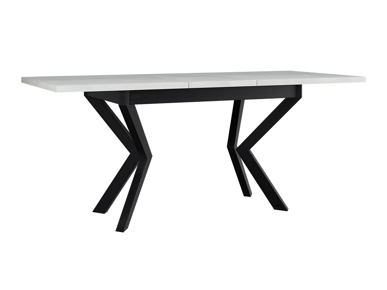 Tafel Victorville 328 (Zwart + Artisan eiken)