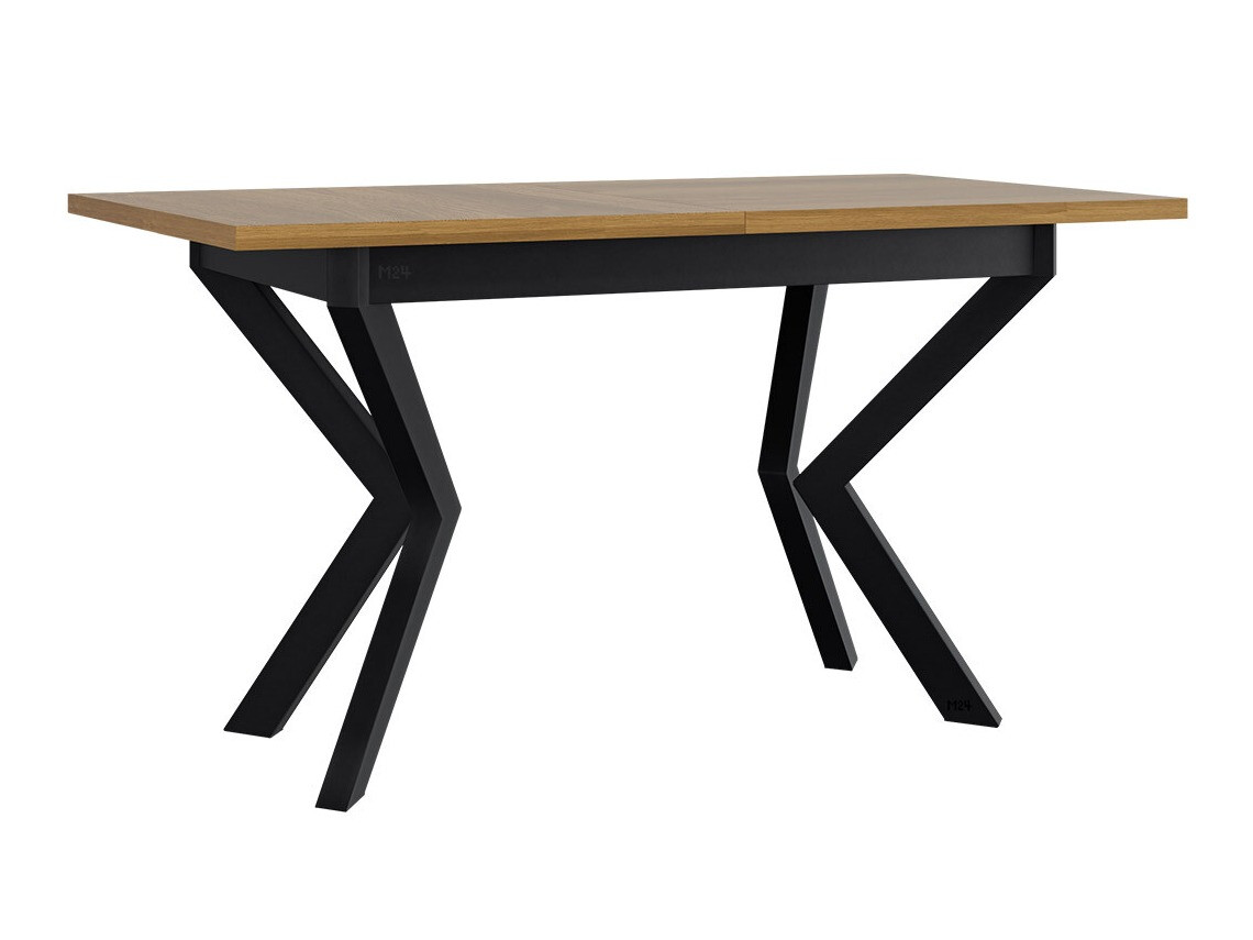 Tafel Victorville 328 (Zwart + Kleinzoon eik)