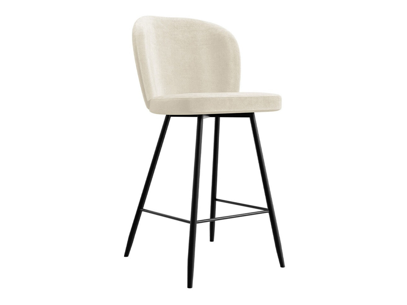 Barkruk Jackson 101 (Zwart + Magic Velvet 2250)