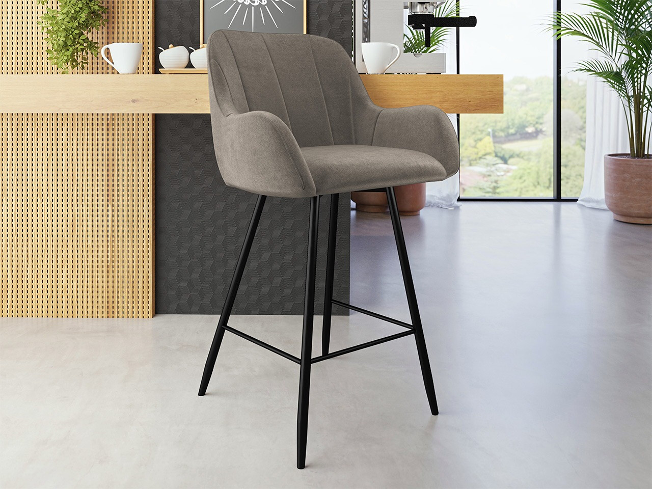 Barkruk Jackson 102 (Magic Velvet 2209)