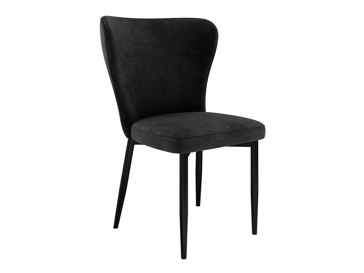 Stoel Jackson 105 (Zwart + Magic Velvet 2219)