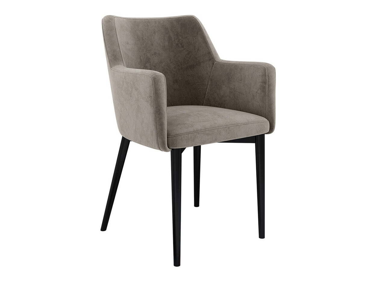 Stoel Jackson 108 (Zwart + Magic Velvet 2209)