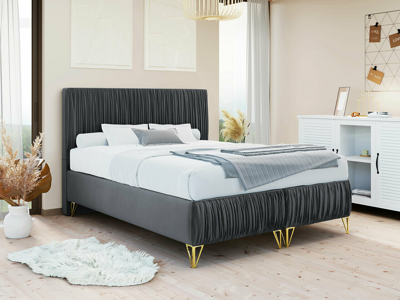 Boxspring Logan 112 (Amor Velvet 4321)