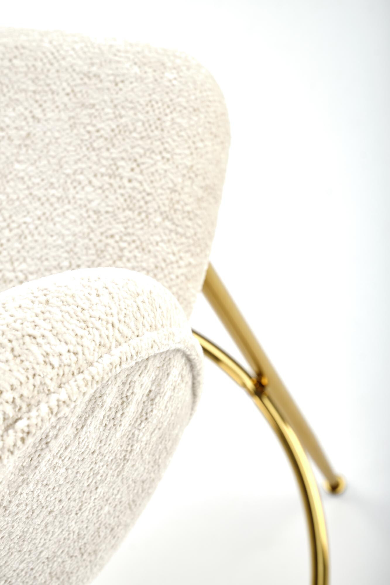 Barkruk Houston 1554 (Crème + Gouden)