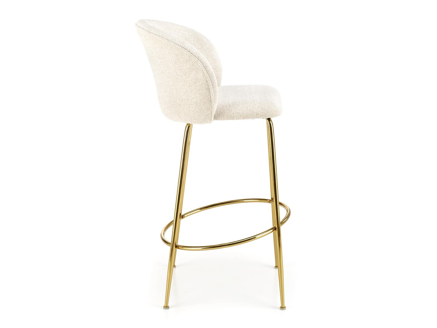 Barkruk Houston 1554 (Crème + Gouden)