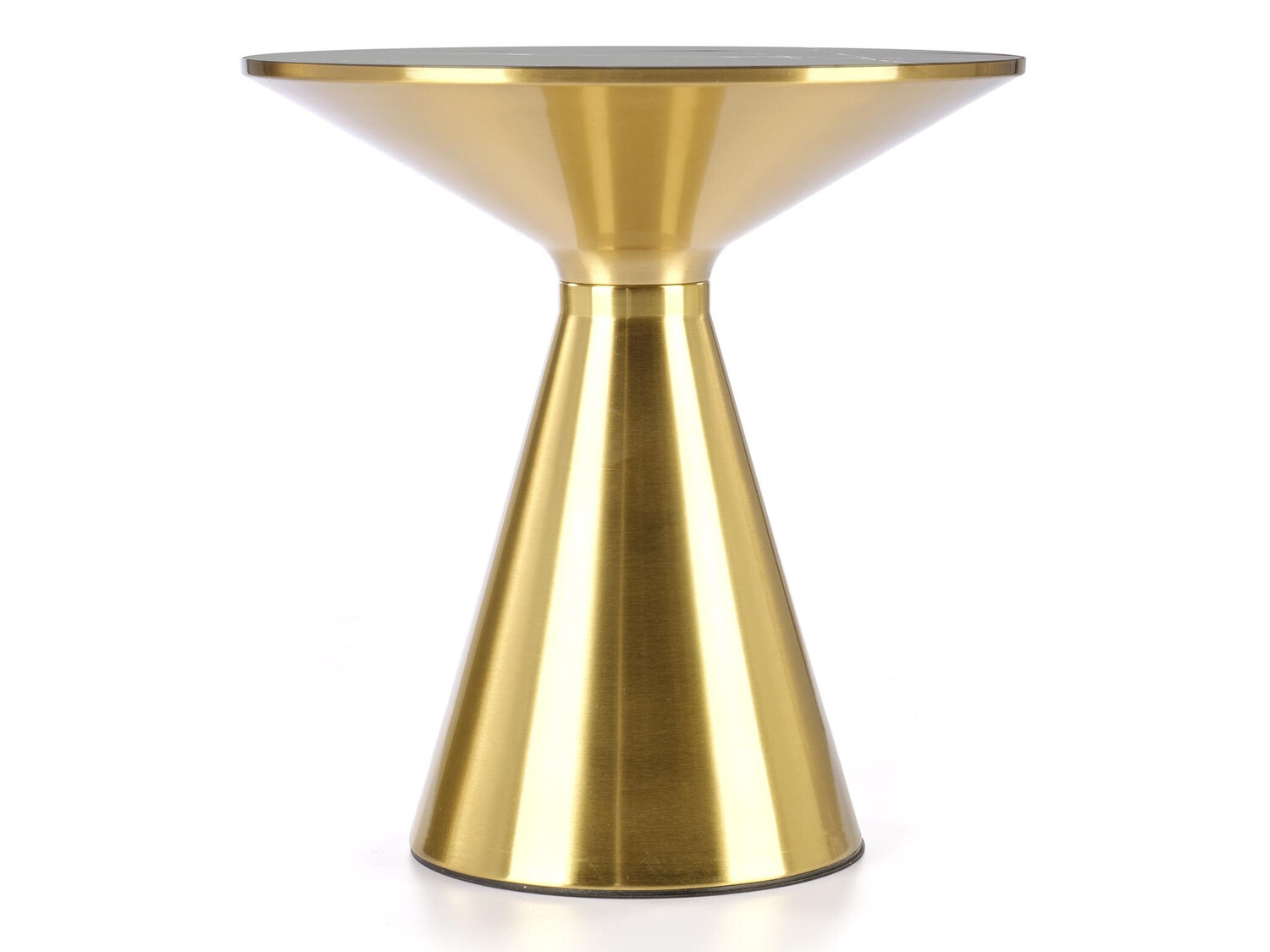 Salontafel Houston 1553 (Gouden + Zwart marmer)