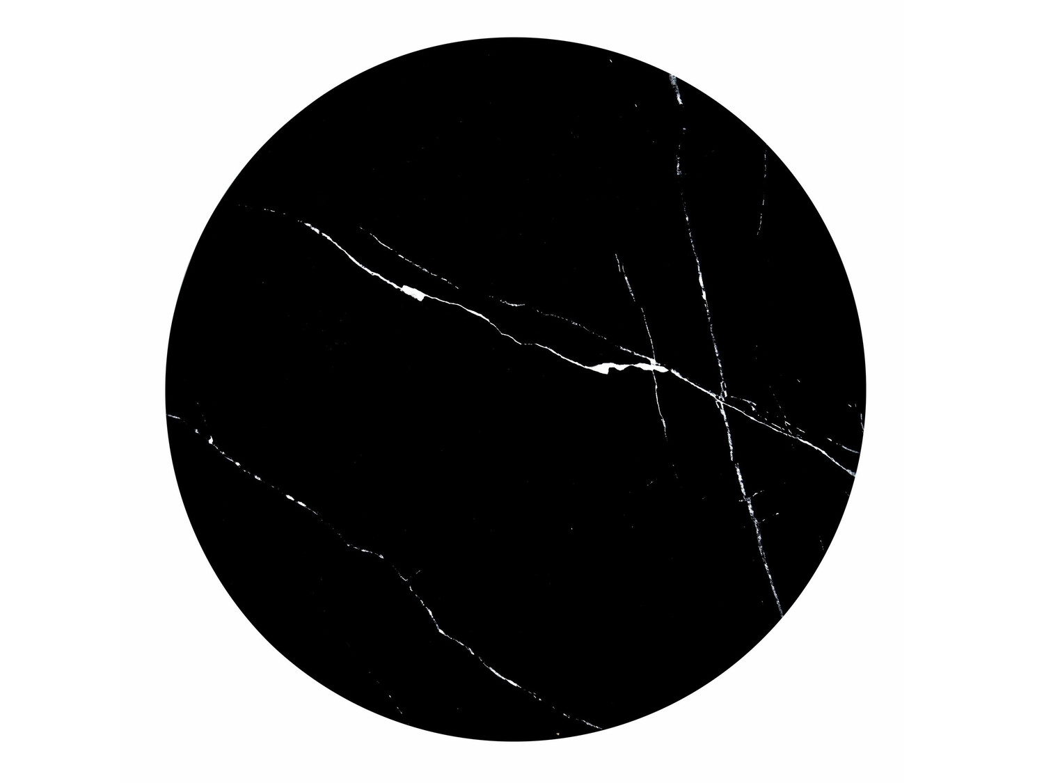 Salontafel Houston 1553 (Gouden + Zwart marmer)