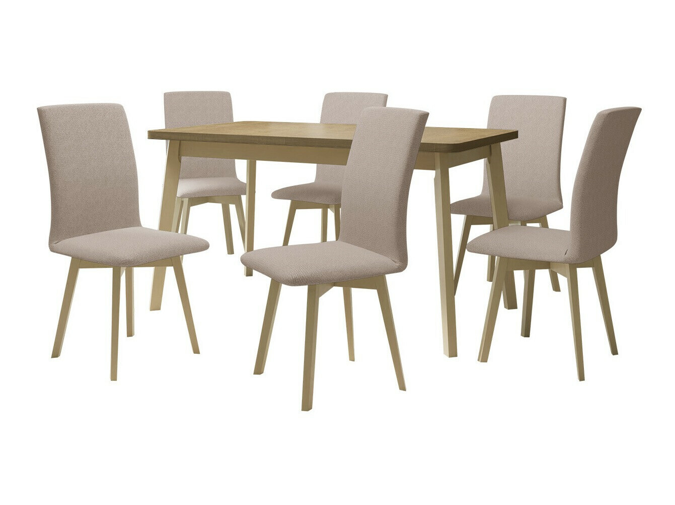 Eetkamerset Victorville 335 (Sonoma eik)