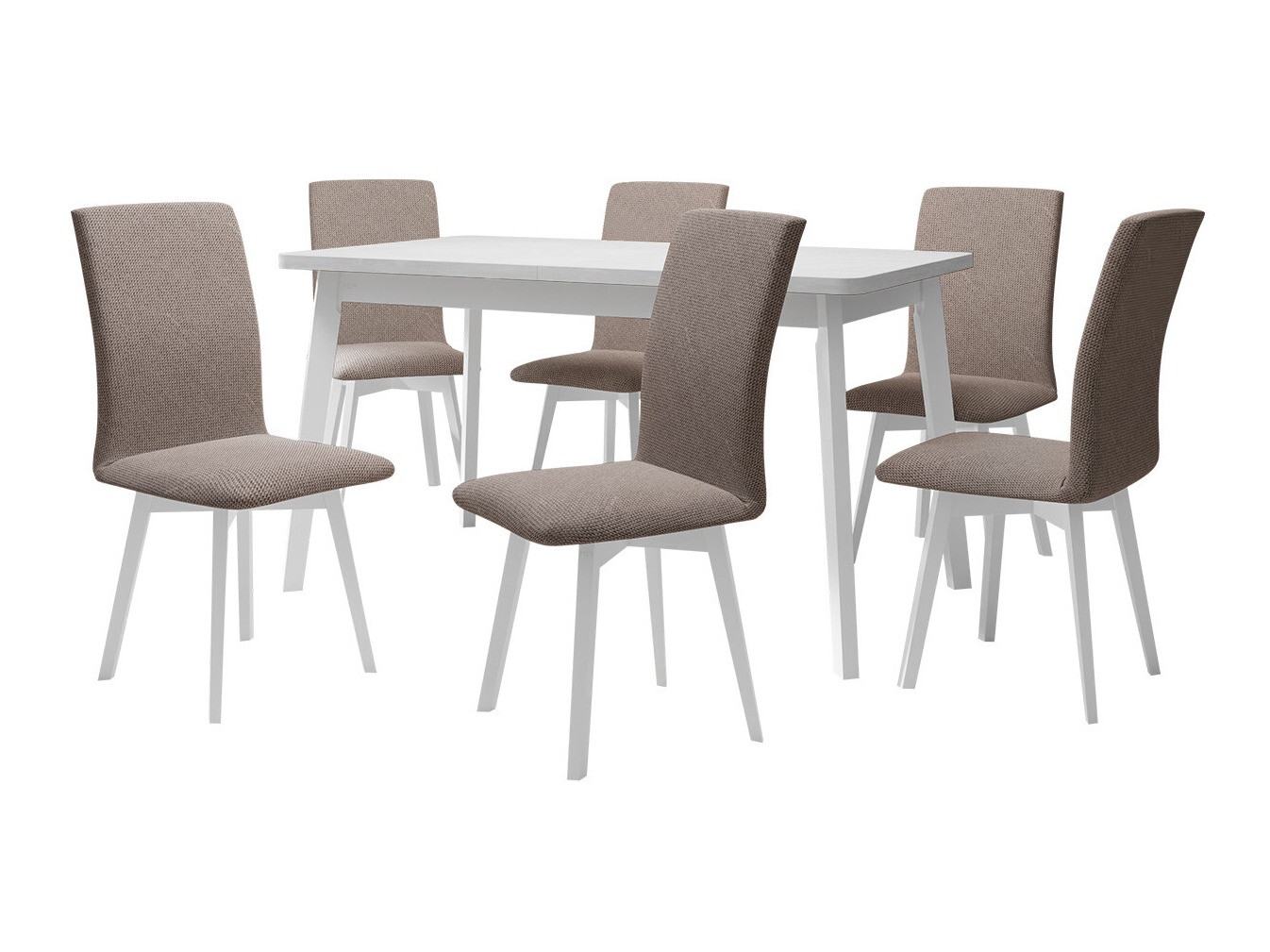 Eetkamerset Victorville 335 (Wit)