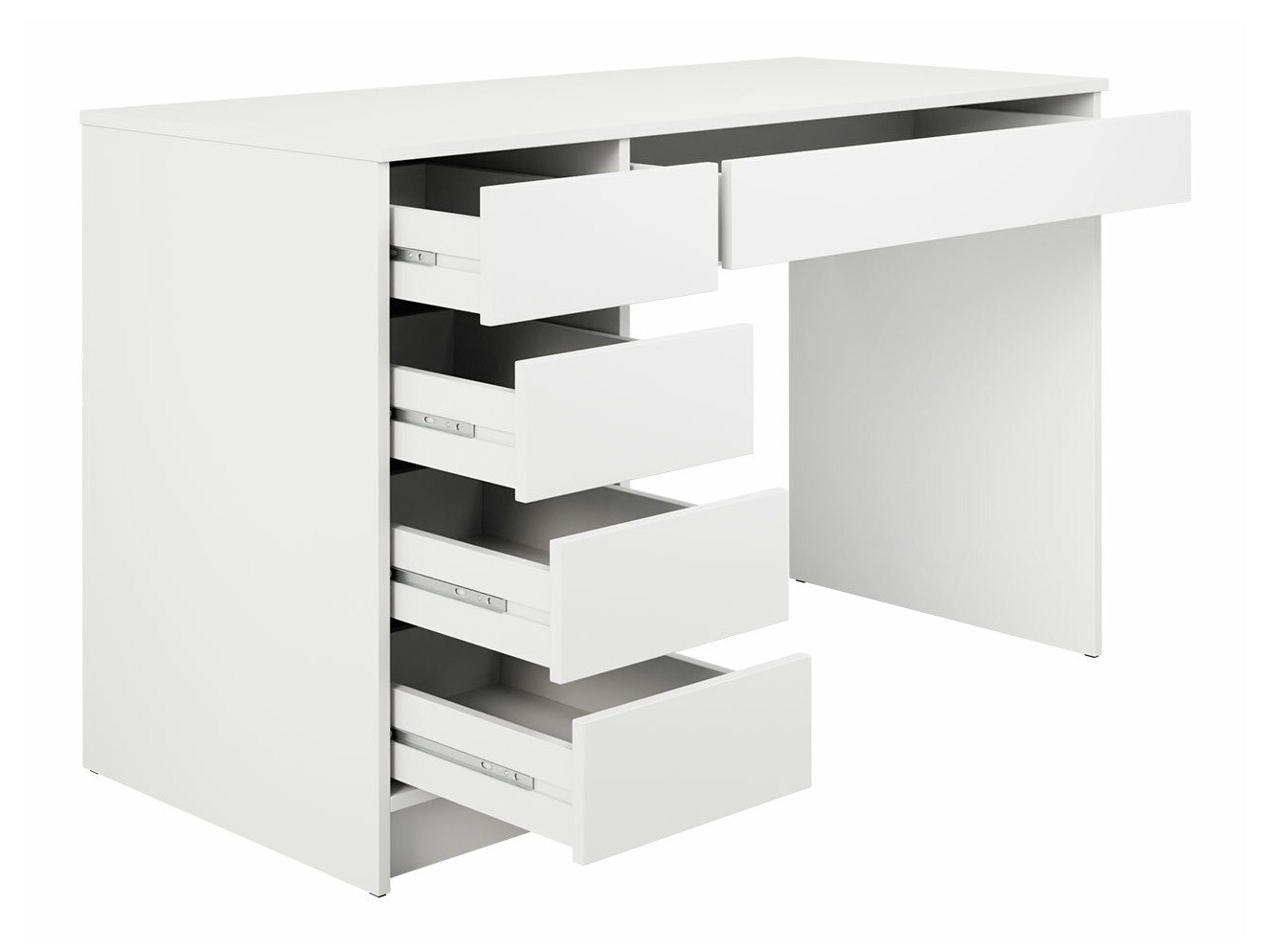 Bureau Comfivo 312 (Wit + Glanzend wit)