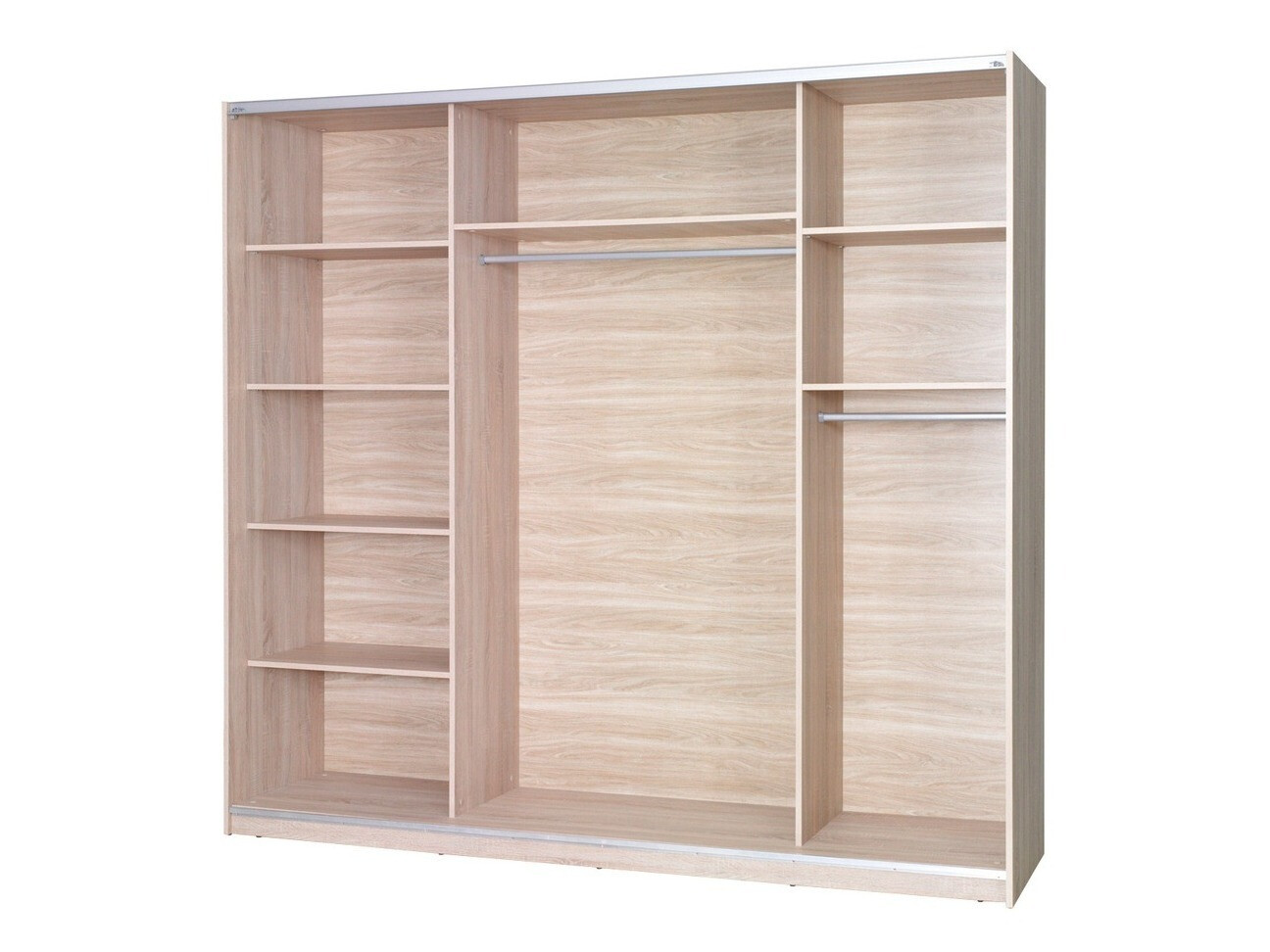 Slaapkamer set Murrieta 151 (San Remo eik + Grijs)