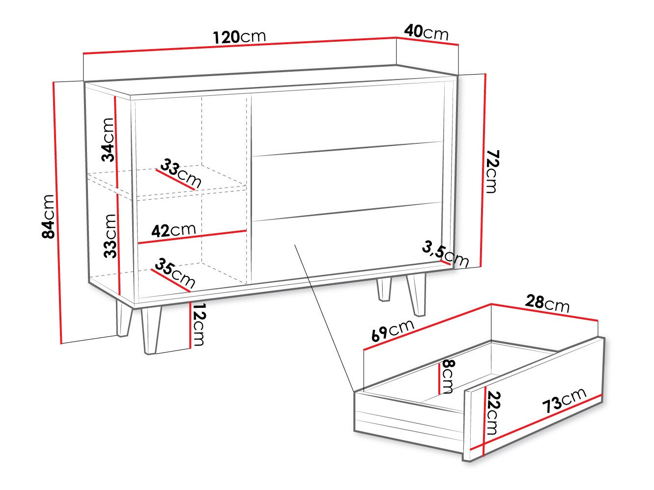 Ladekast Comfivo Romtori