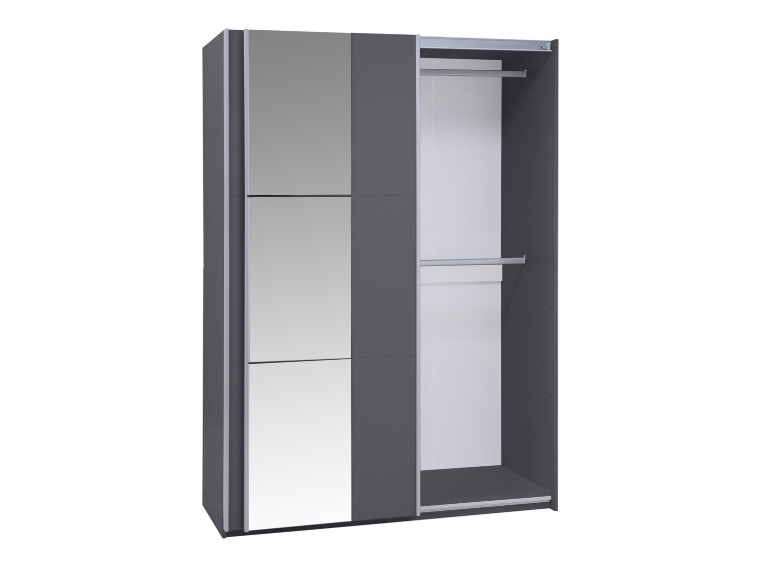 Kledingkast Honolulu 182 (Grafiet)