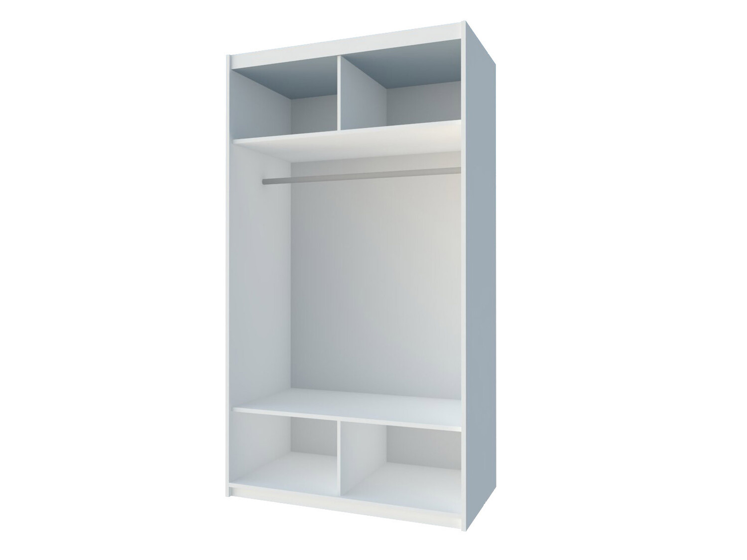 Kledingkast Honolulu 195 (Wit)