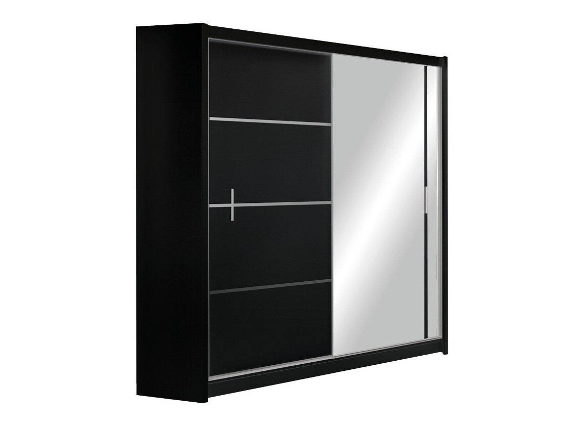 Kledingkast Honolulu 197 (Zwart)