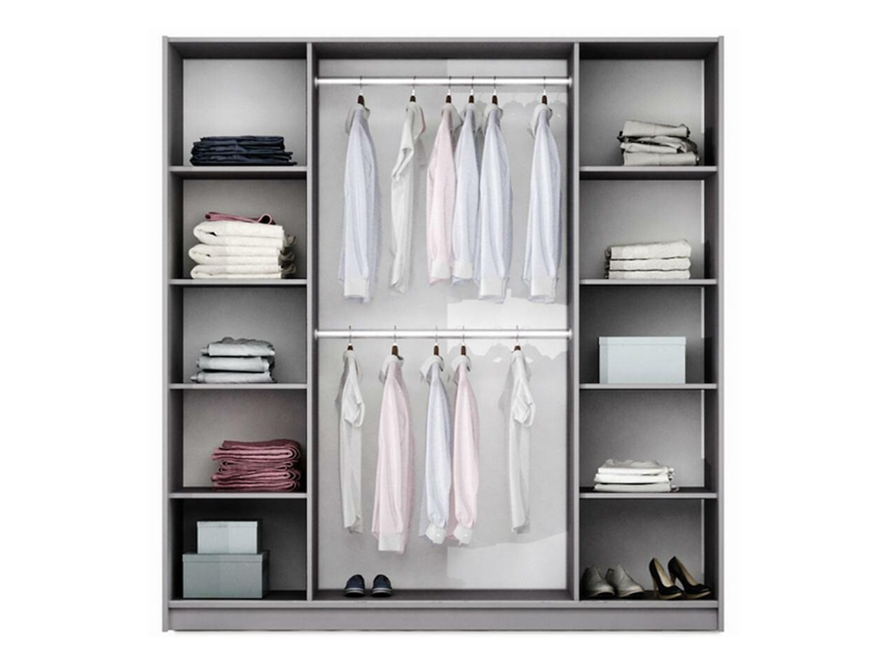 Kledingkast Honolulu 204 (Grafiet)