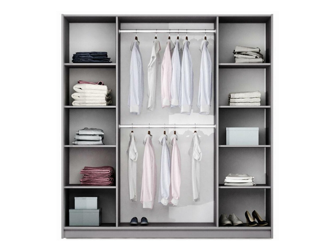 Kledingkast Honolulu 204 (Wit)