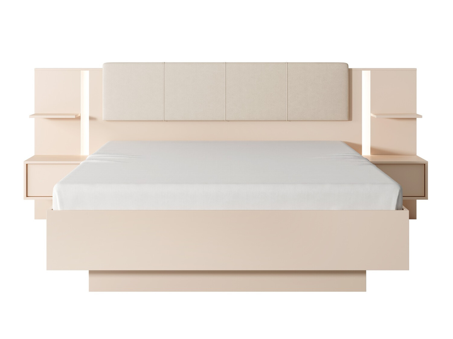 Bed Orltoru 112 Met nachtkastjes