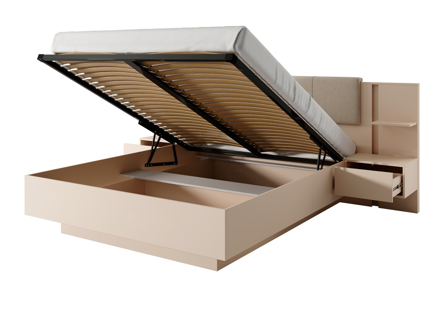 Bed Orltoru 112 Met nachtkastjes