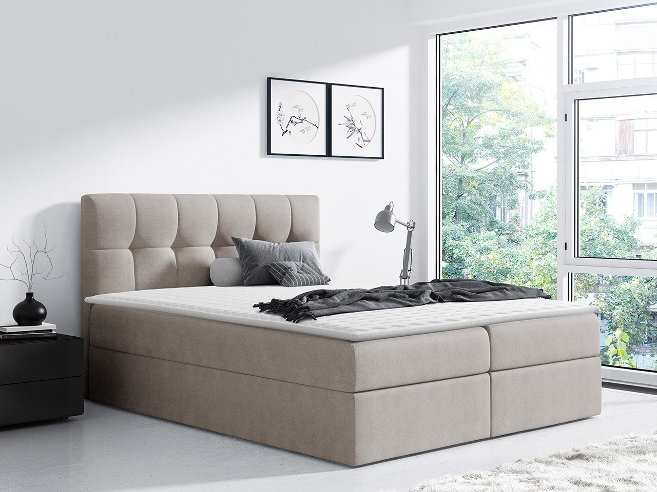 Boxspring Baltimore 128 (Rico 1)