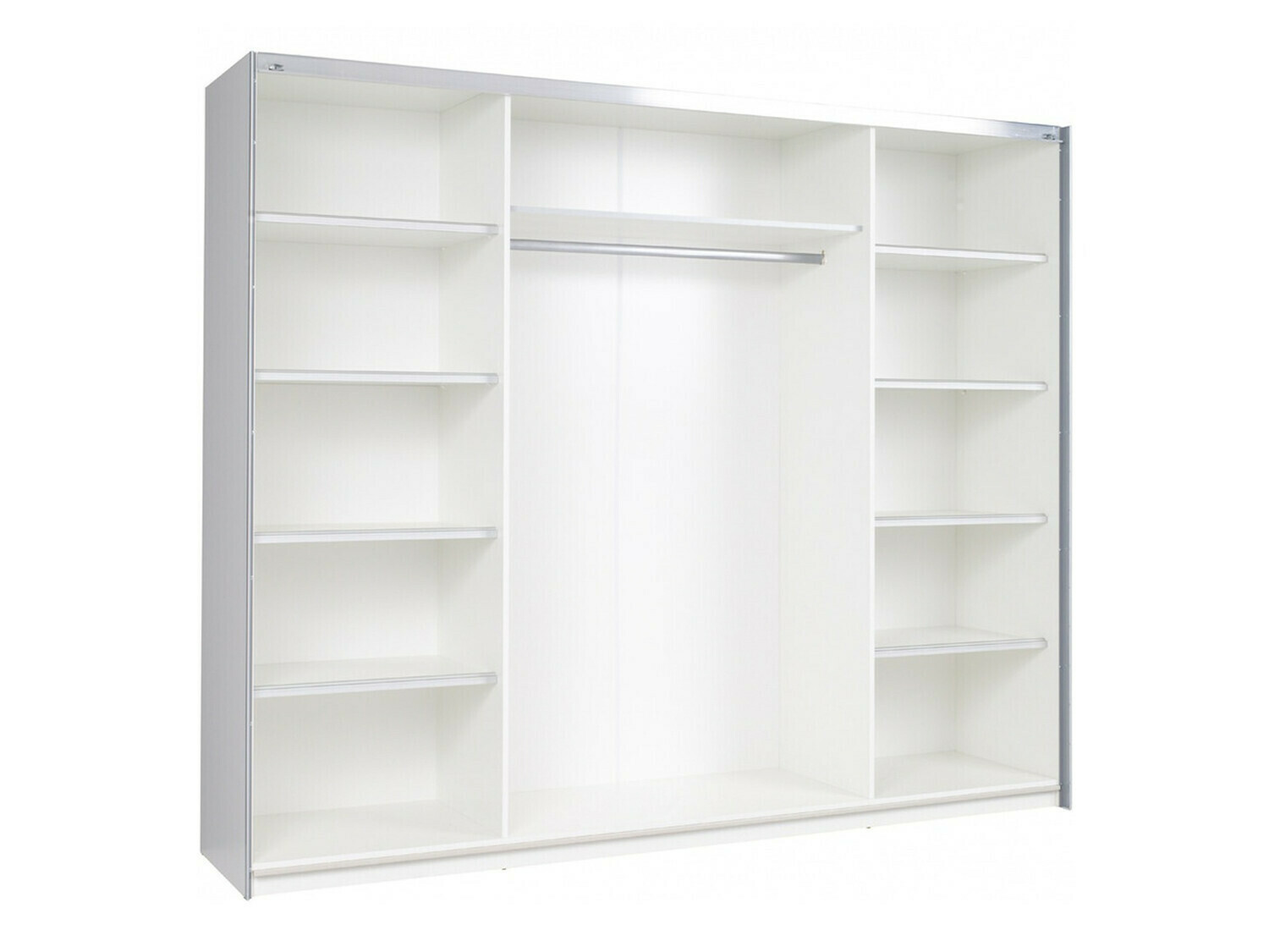 Kledingkast Murrieta 171 (Wit + Grafiet)